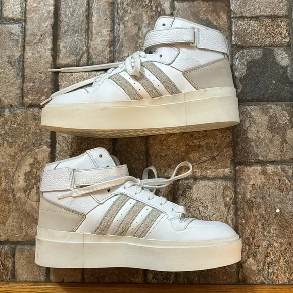 adidas | Shoes | Womens Size Adidas Forum Bonega Mid Shoes | Poshmark